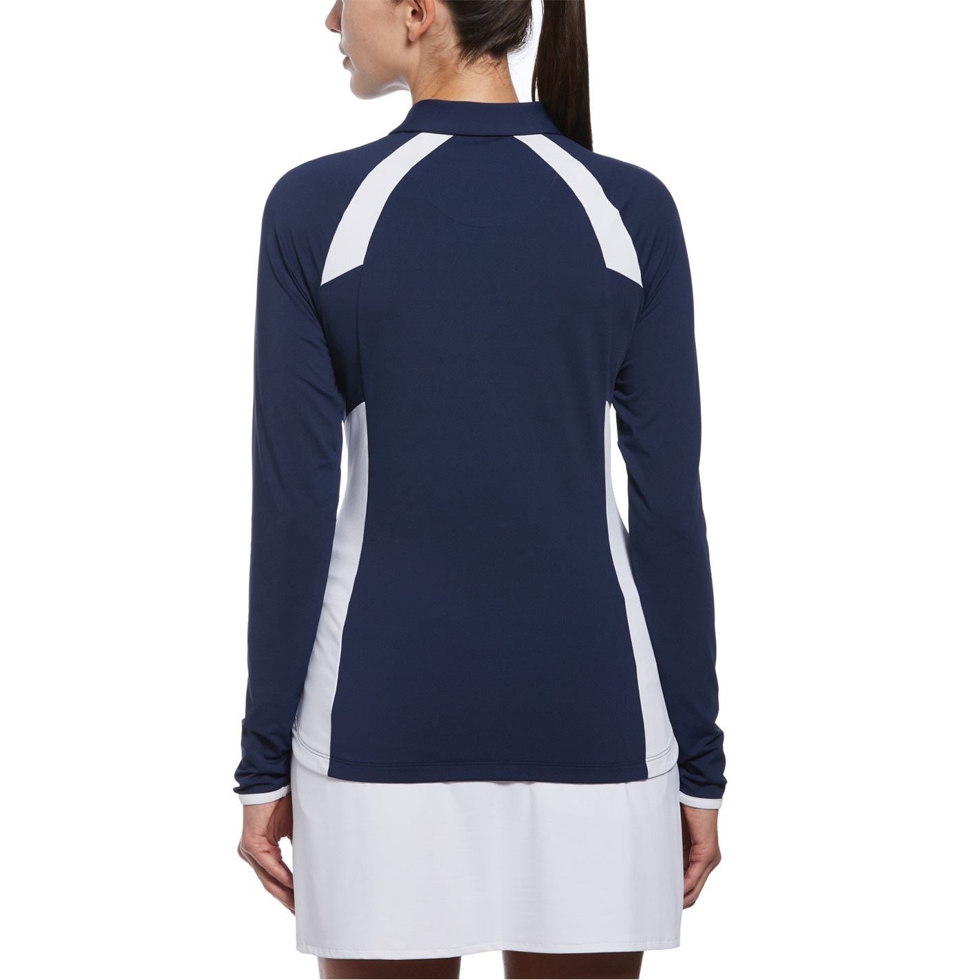 Original Penguin Zip Neck Long Sleeve Regular Fit Sweatshirt