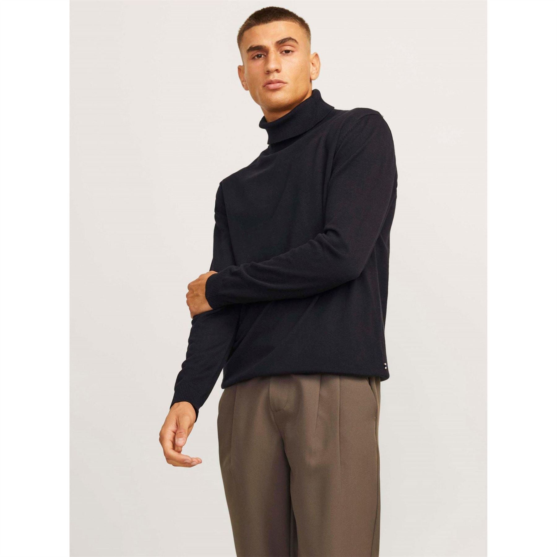 Jack and Jones Roll Neck Knitted Jumper