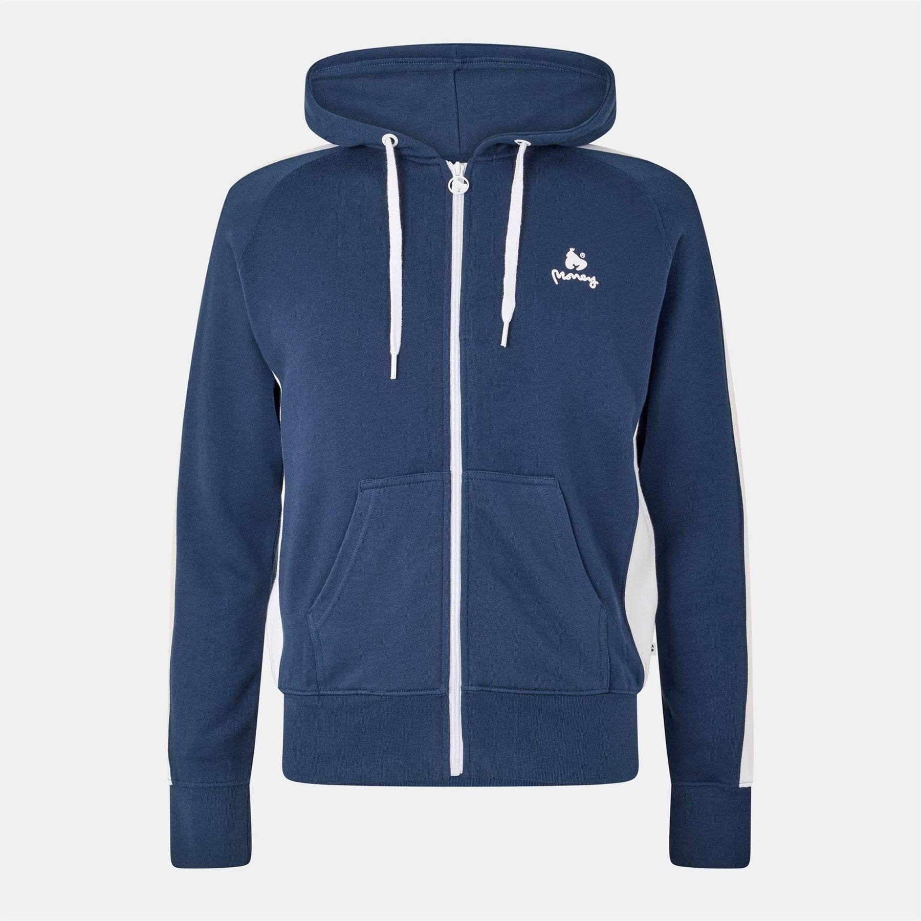 Money Retro Zipullover Hoody