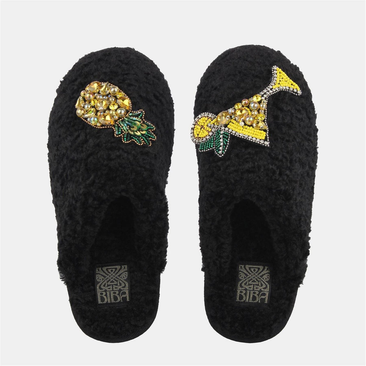 Biba Flamingo Embellished Slider Slipper