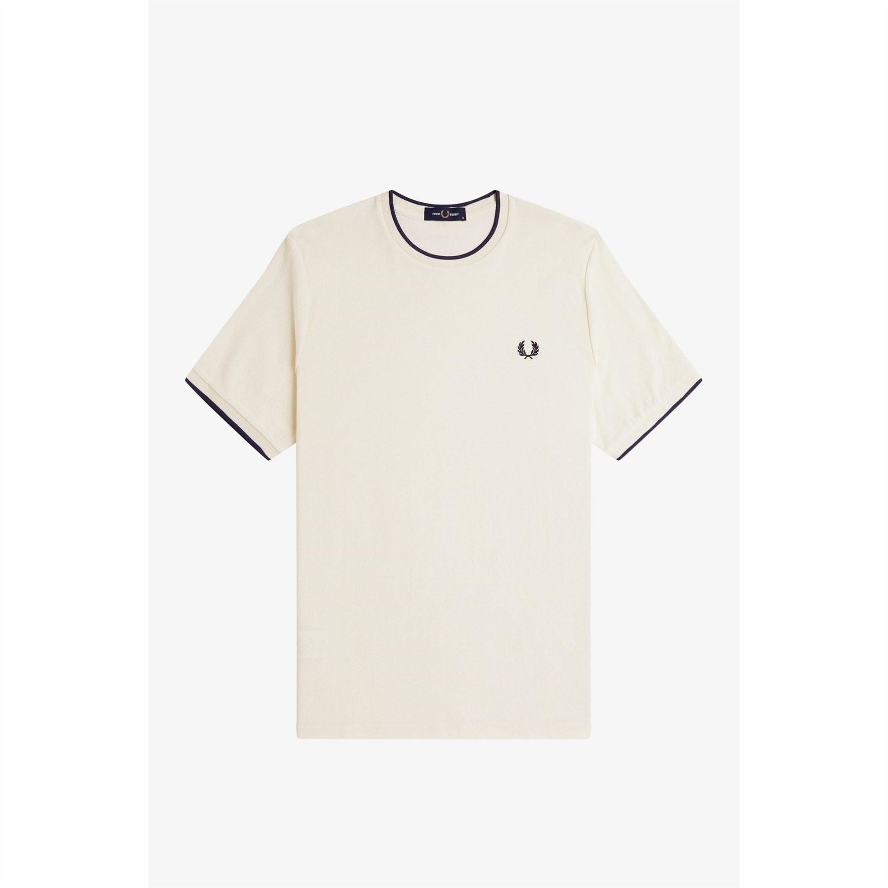Fred Perry Regular Fit Crepe Pique T-Shirt