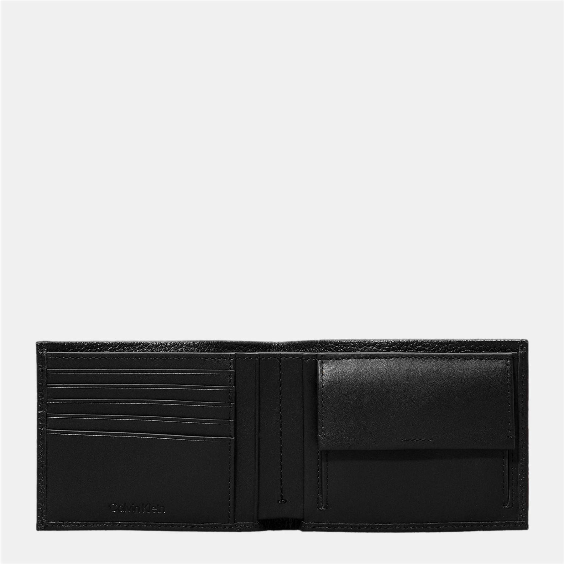 Calvin Klein Warmth Textured Embossed Logo Bifold Wallet