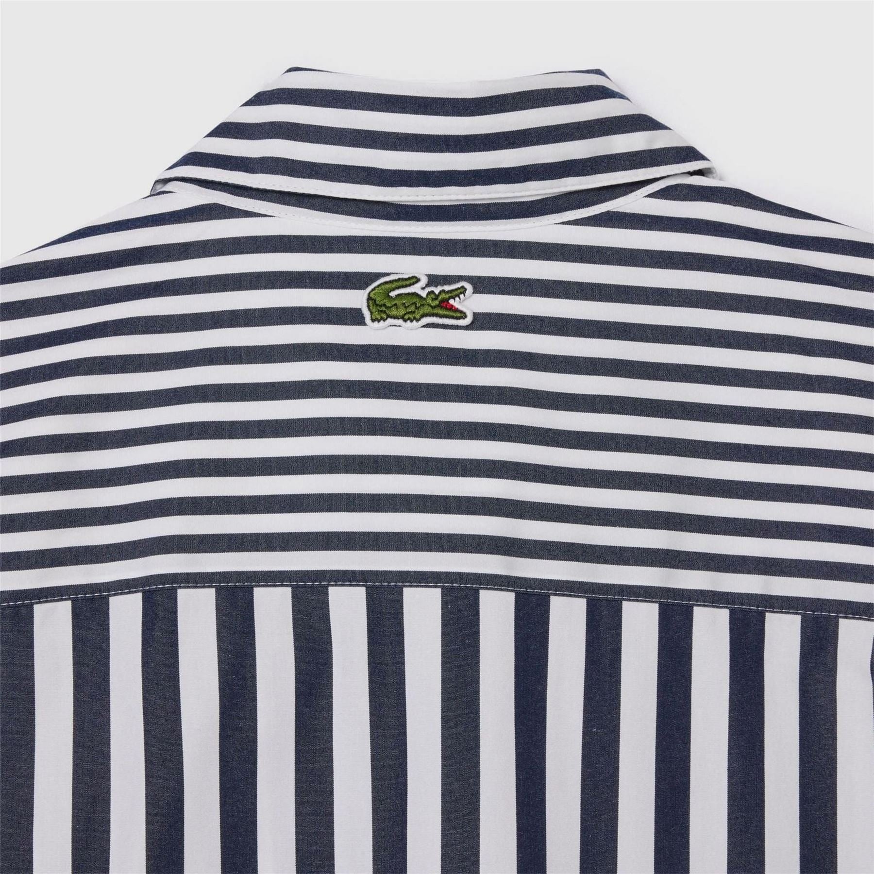 Lacoste X Bandier Striped Cotton Poplin Shirt
