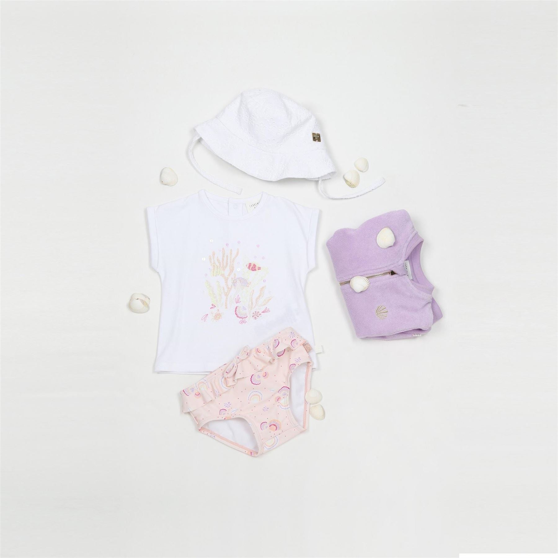 Carrement Beau Kids Short Sleeve Regular Fit T-Shirt