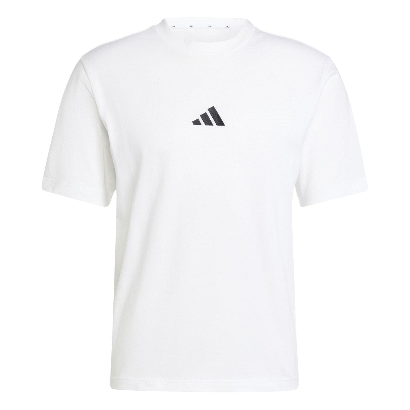 adidas Mens Essentials Single Jersey Logo T-Shirt