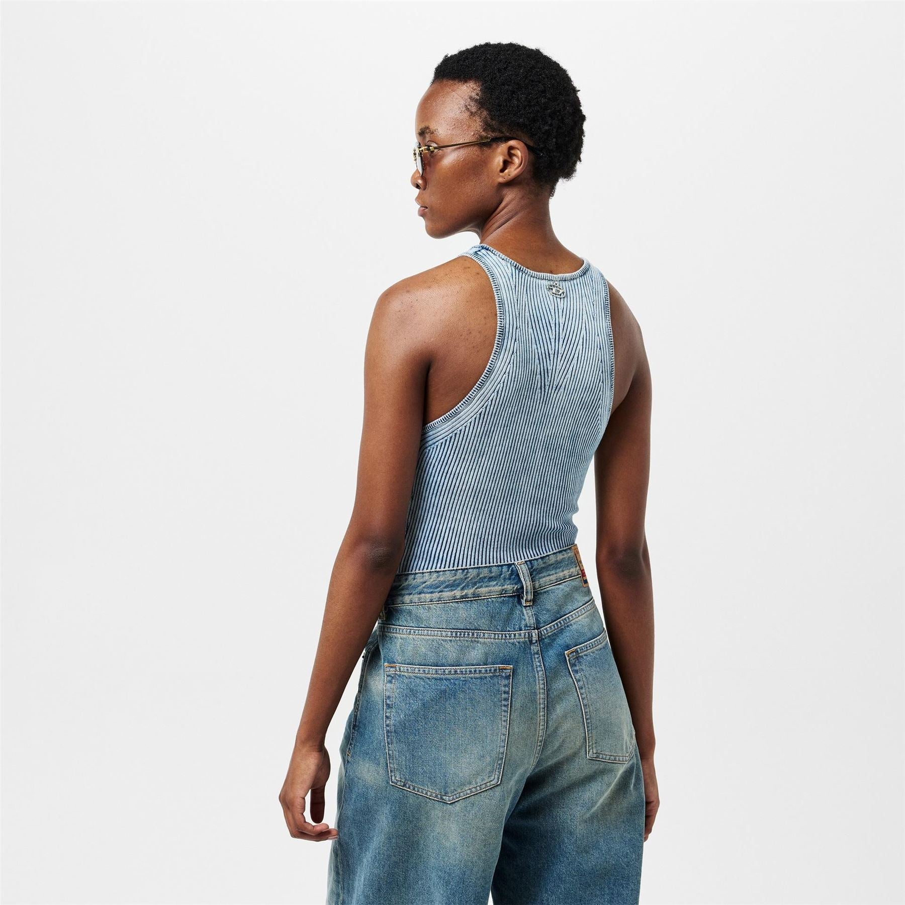 Diesel Tansy Slim Fit High Neck Bodysuit