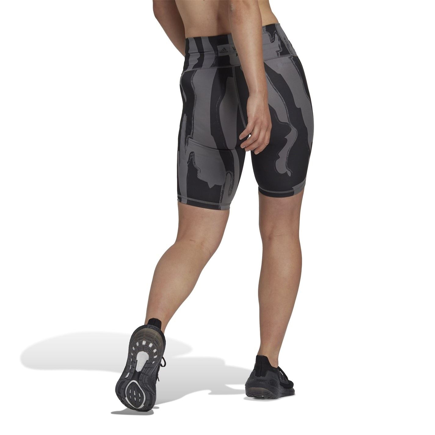 adidas Originals Snug Fit Biking Graphic Print Shorts