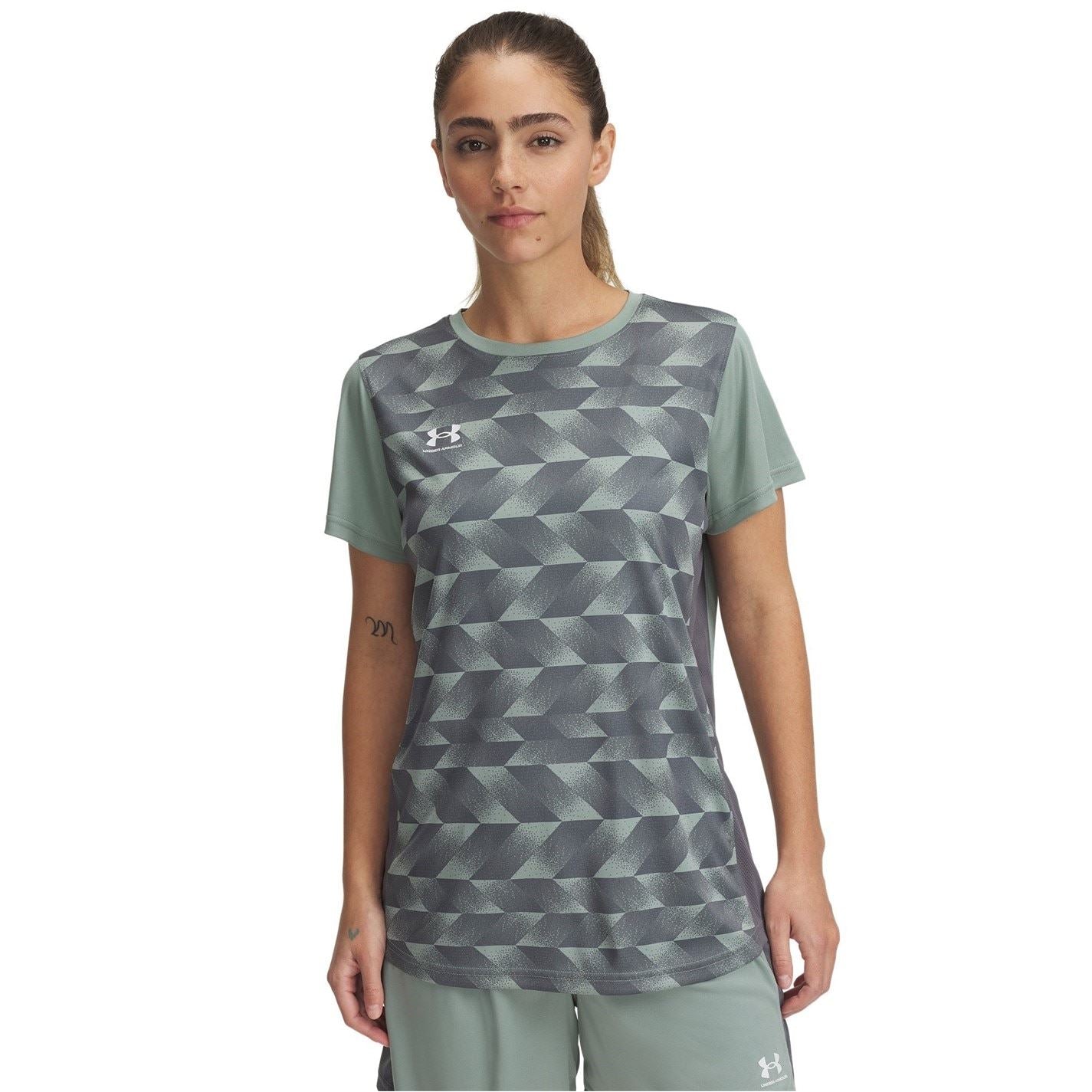 Under Armour Womens Challenger Print Performance T-Shirt