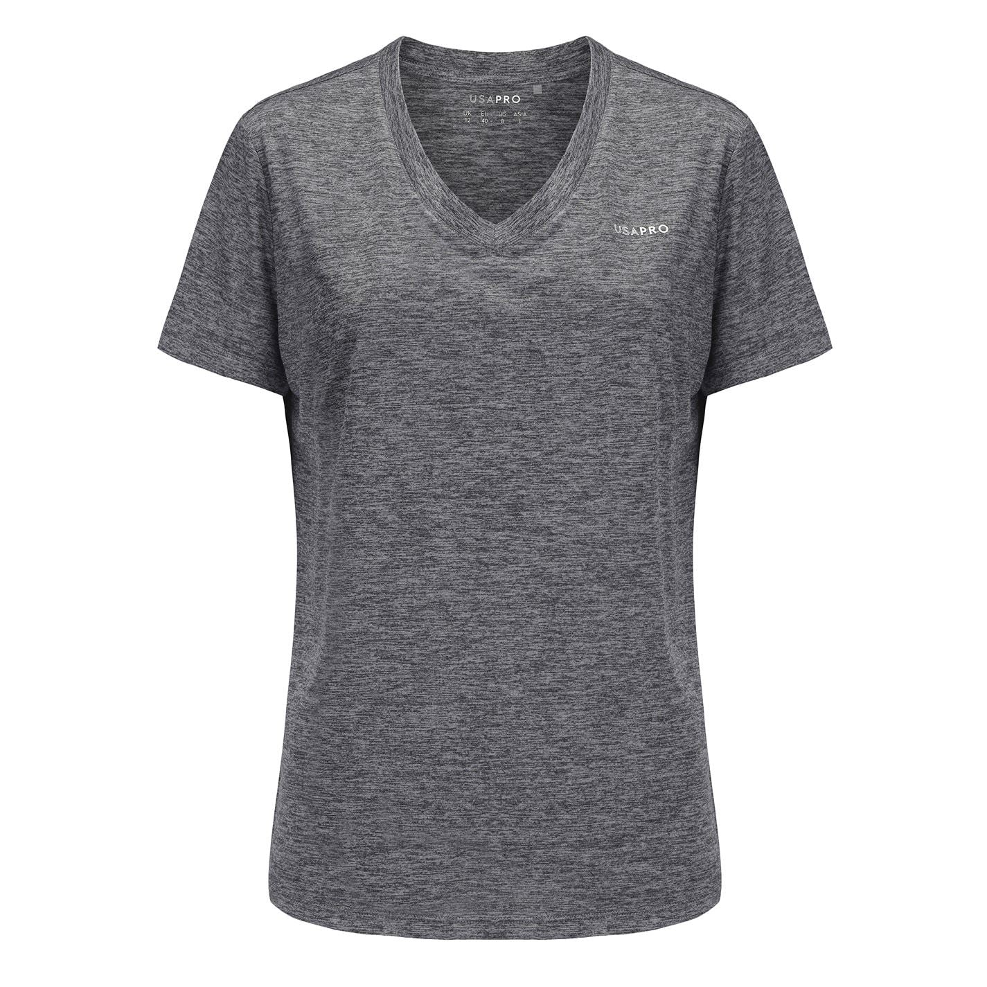 USA Pro Pro Tech V Tee Ladies