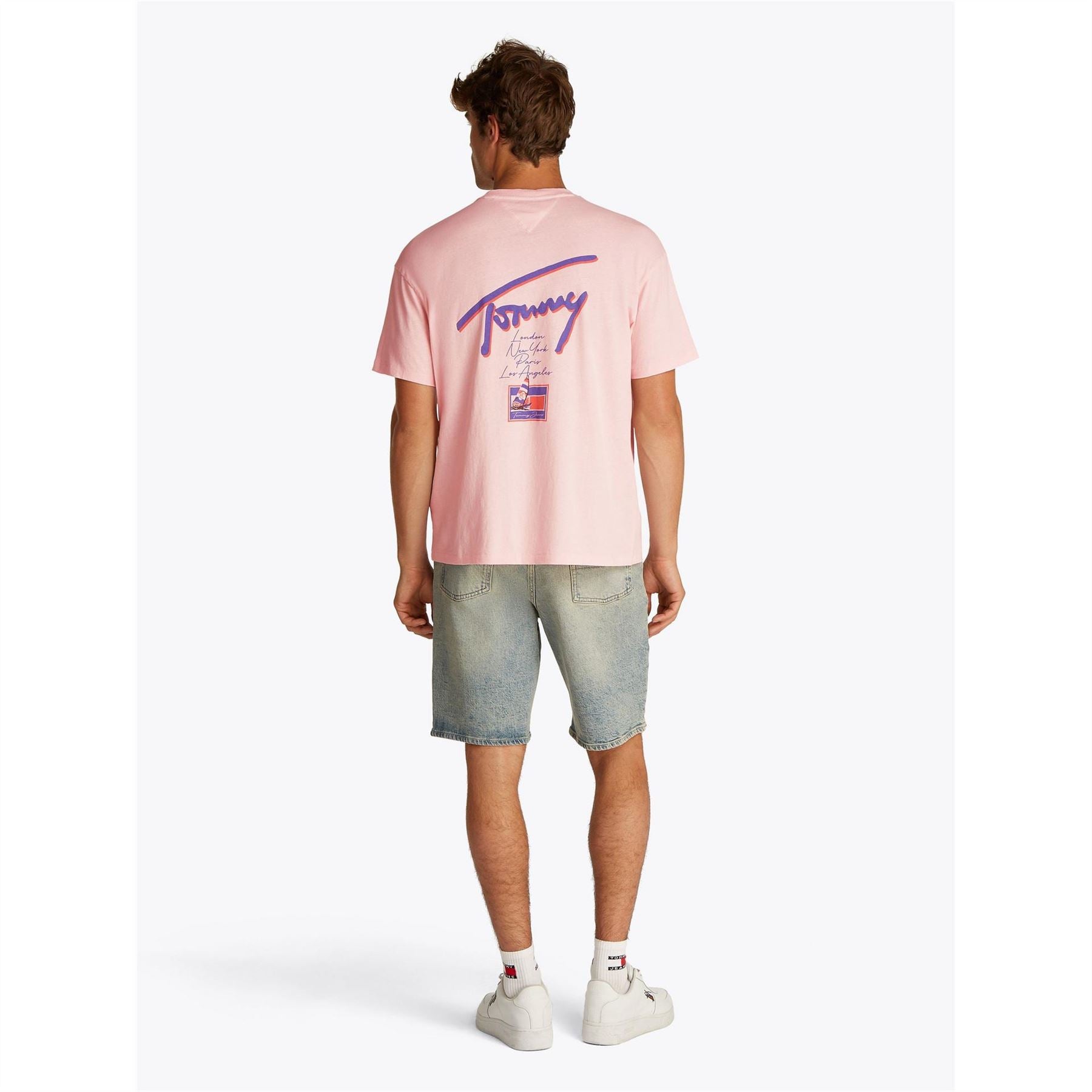 Tommy Jeans Timmy Regular Fit Lettering Graphic T-Shirt