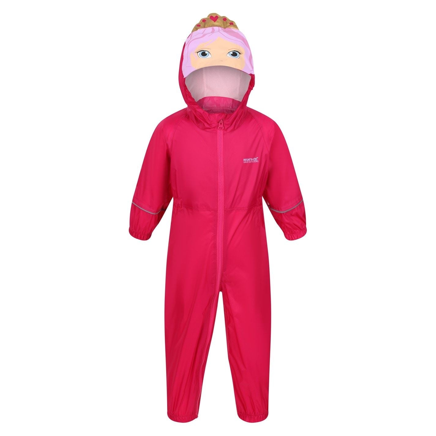 Regatta Hooded Elasticated Cuff Rain Jacket