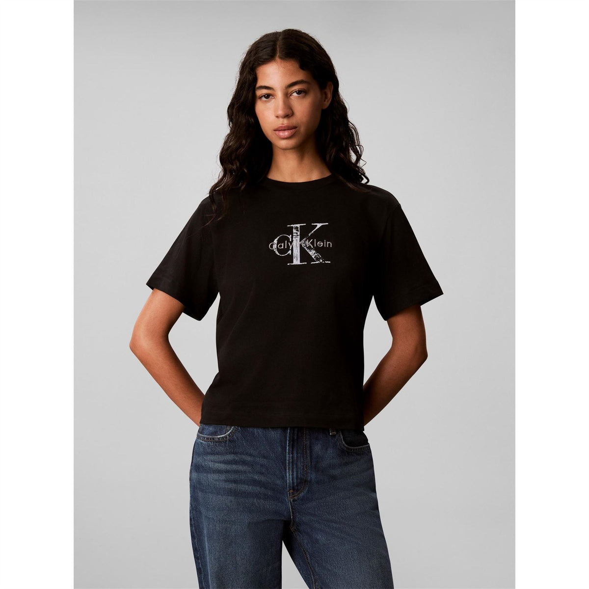 Calvin Klein Jeans Logo T-Shirt Ld63