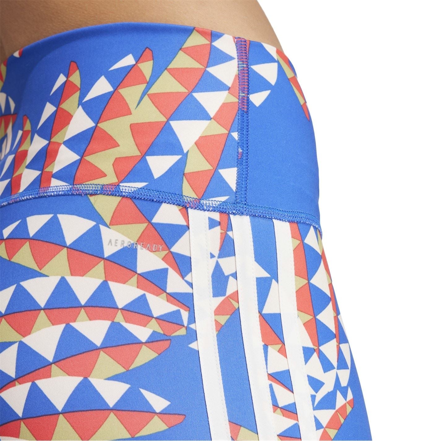 adidas Farm Geometric Patterned Shapewear Leggings