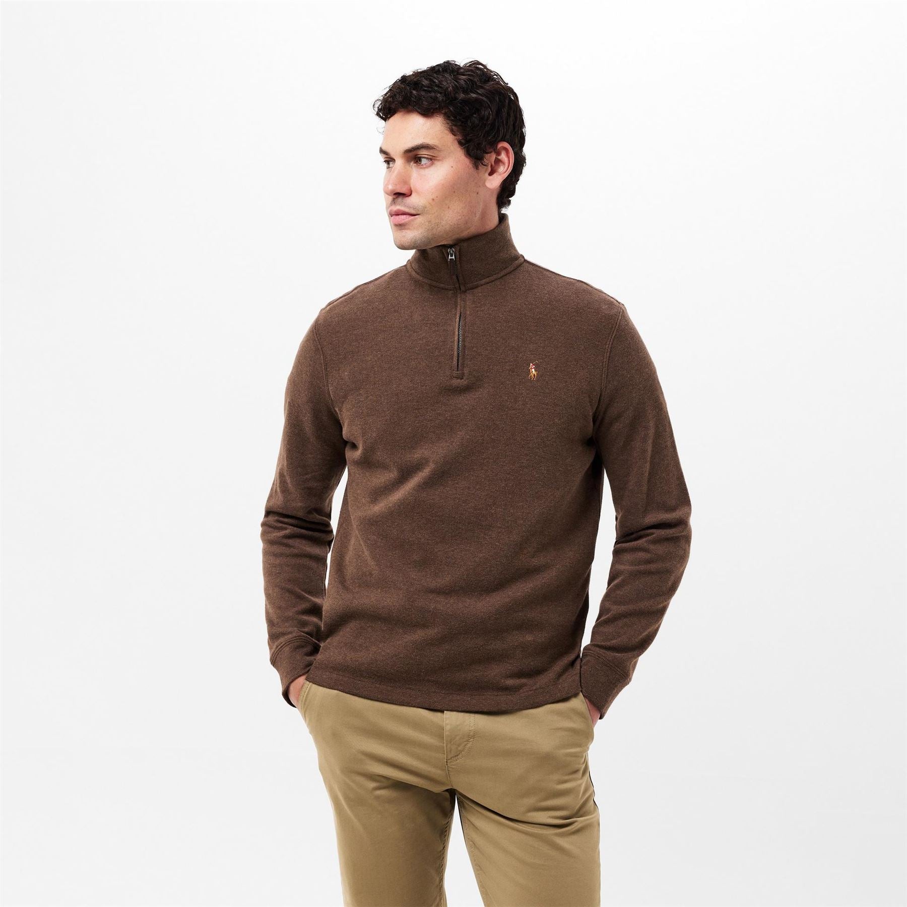 Polo Ralph Lauren Fleece Quarter Zip Sweater