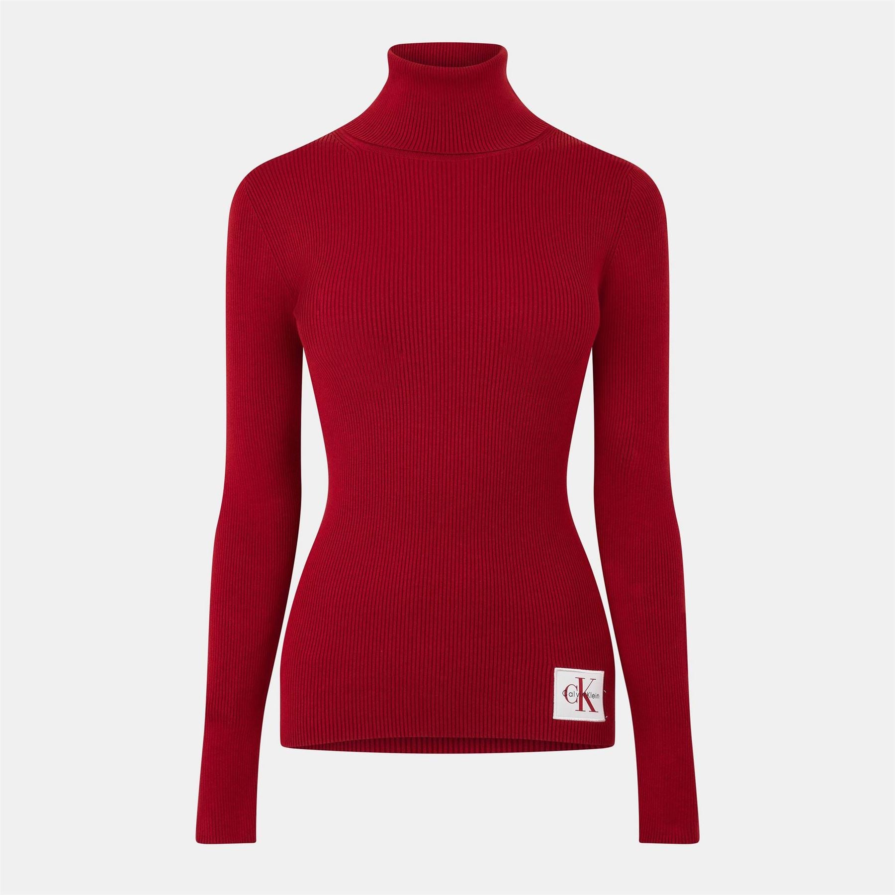 Calvin Klein Jeans Turtle Neck Long Sleeve Slim Fit Sweater