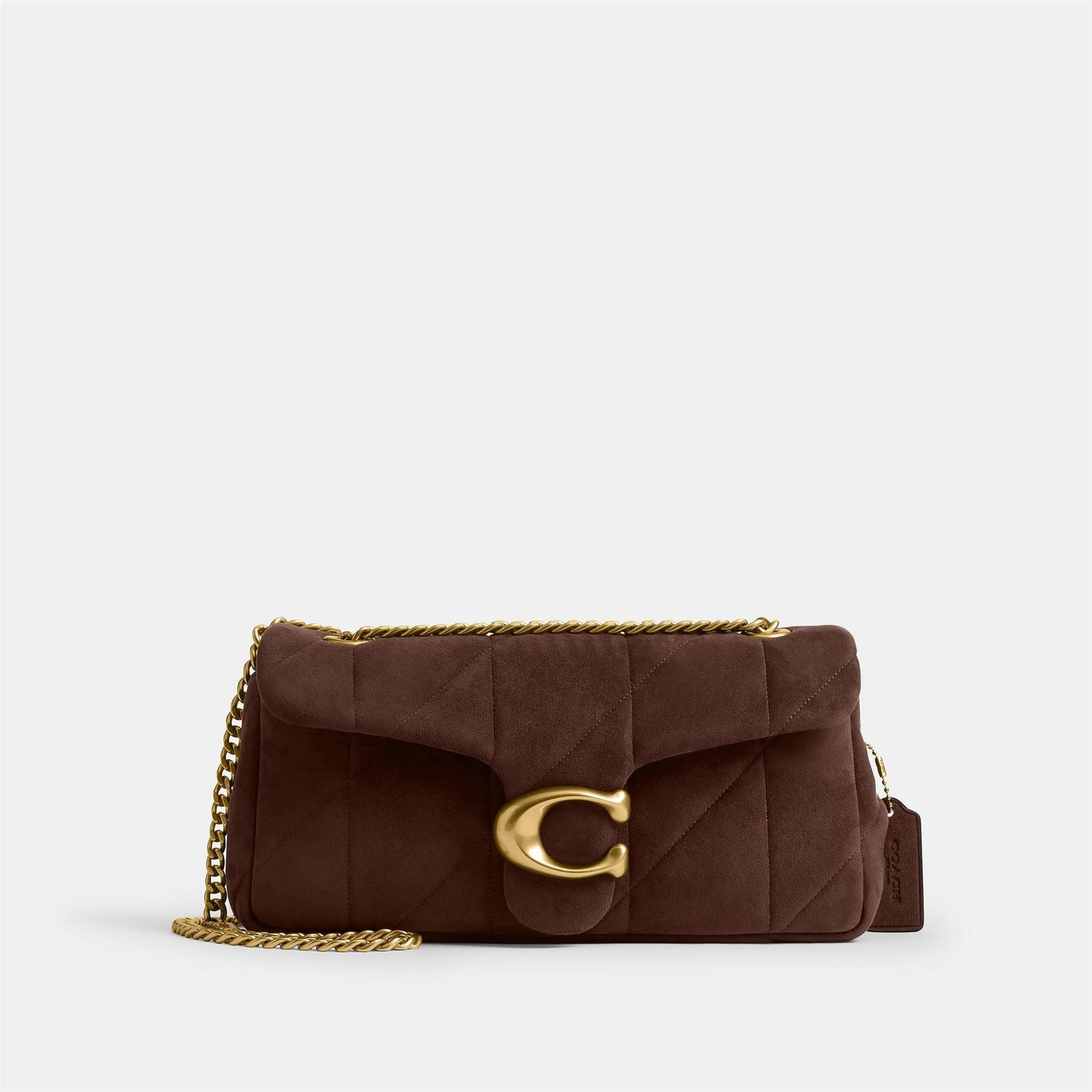Coach Tabby 26 Ribbed Cross Body Bag with Key Ring