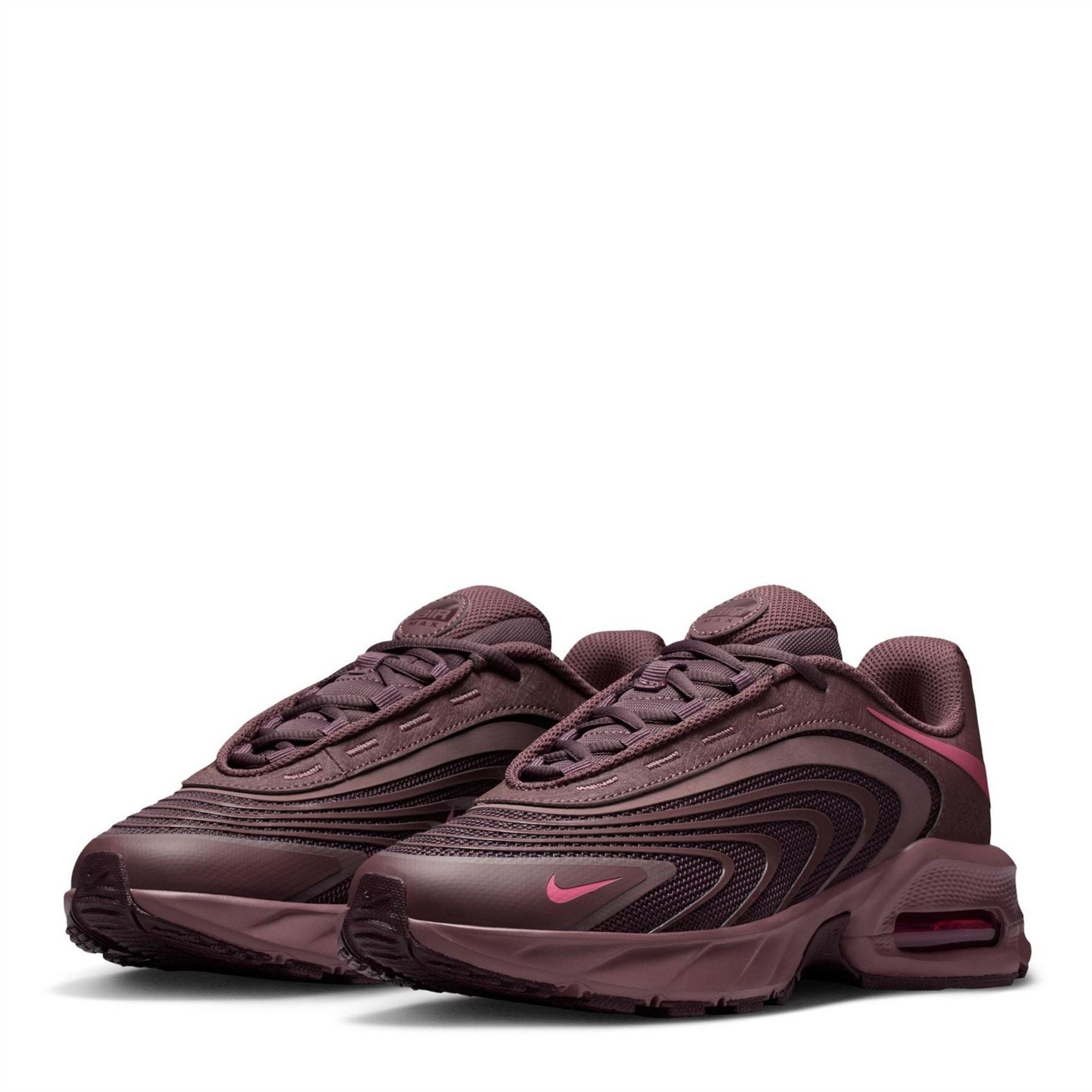 Nike Air Max Low Top Round Toe Flat Heel Sneakers