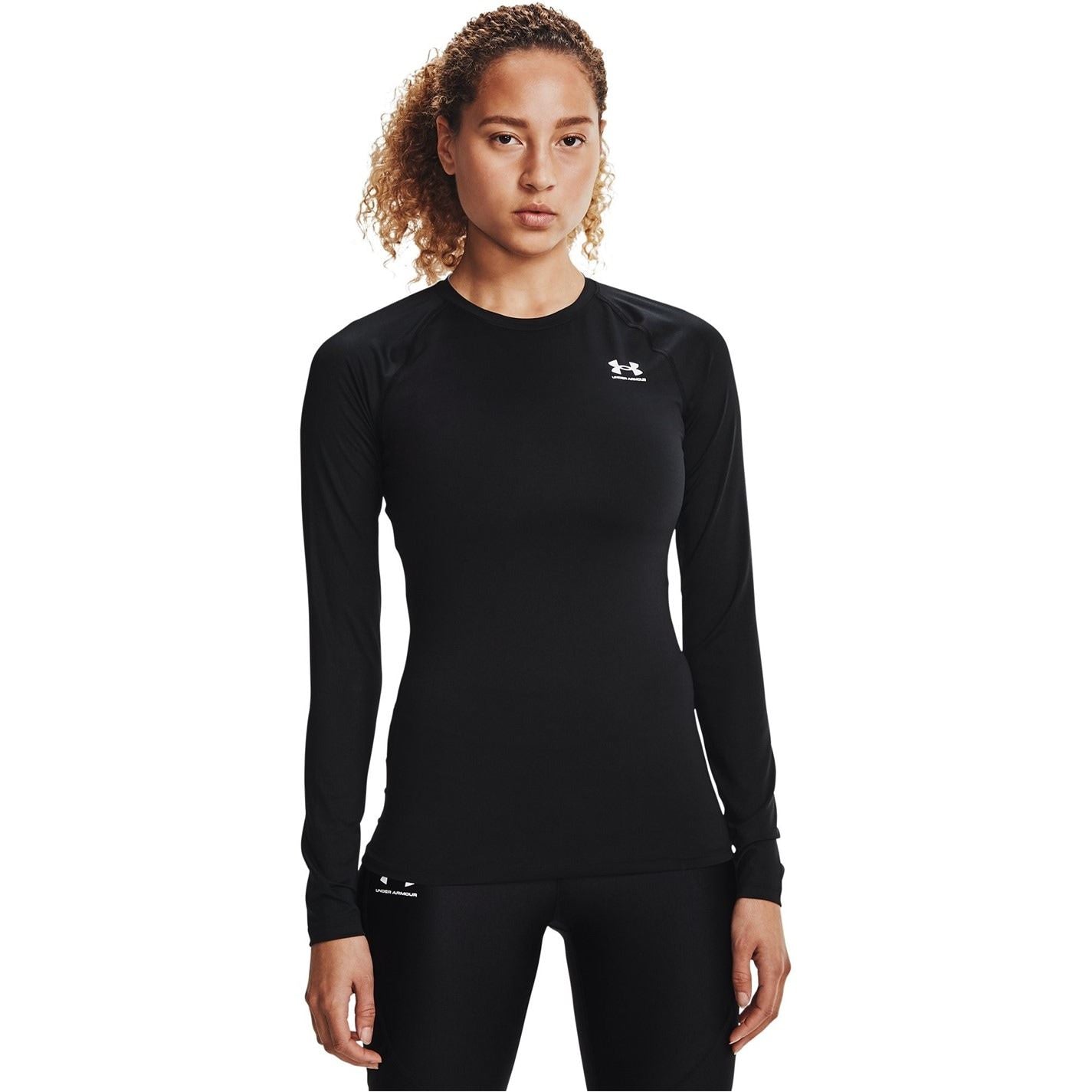 Under Armour HG Armour Compression Fit Raglan Sleeve Long Sleeve Top