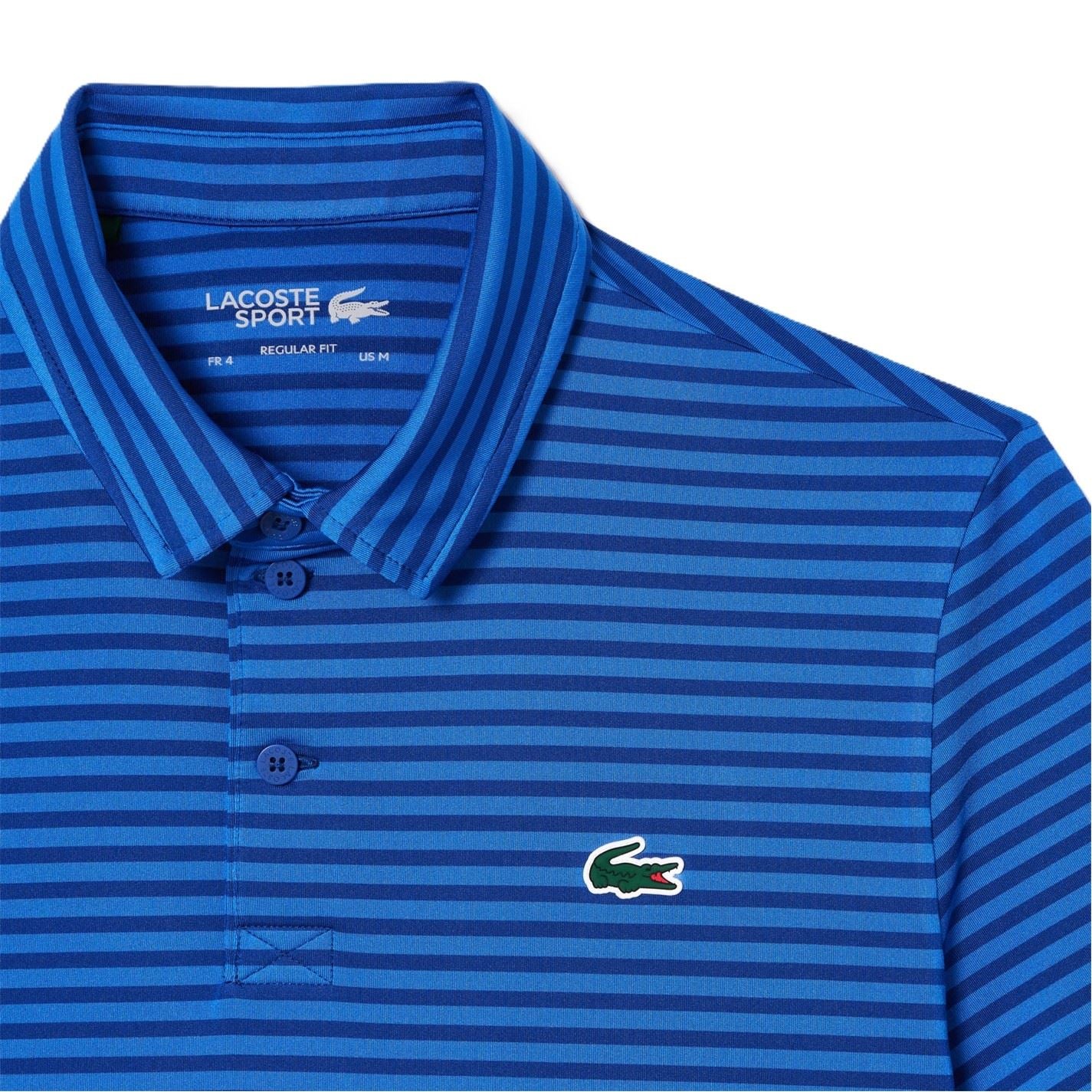 Lacoste Crocodile Logo Collared Neck Short Sleeve Polo Shirt