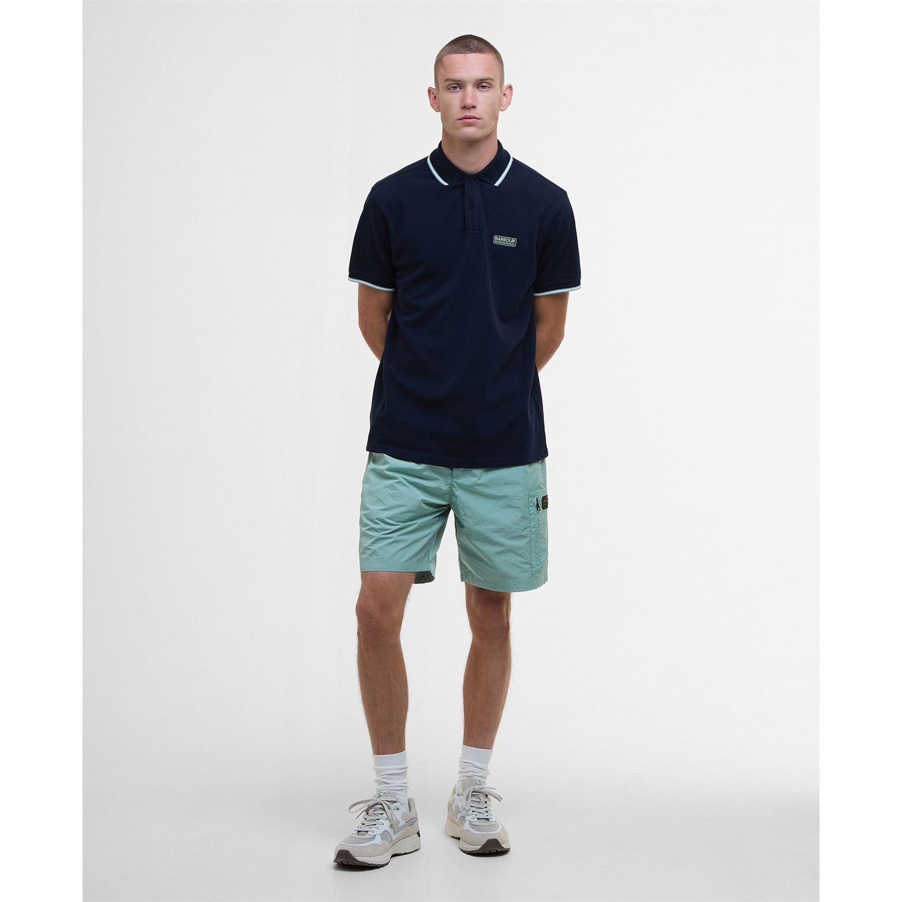 Barbour International Tipped Short Sleeve Polo Shirt