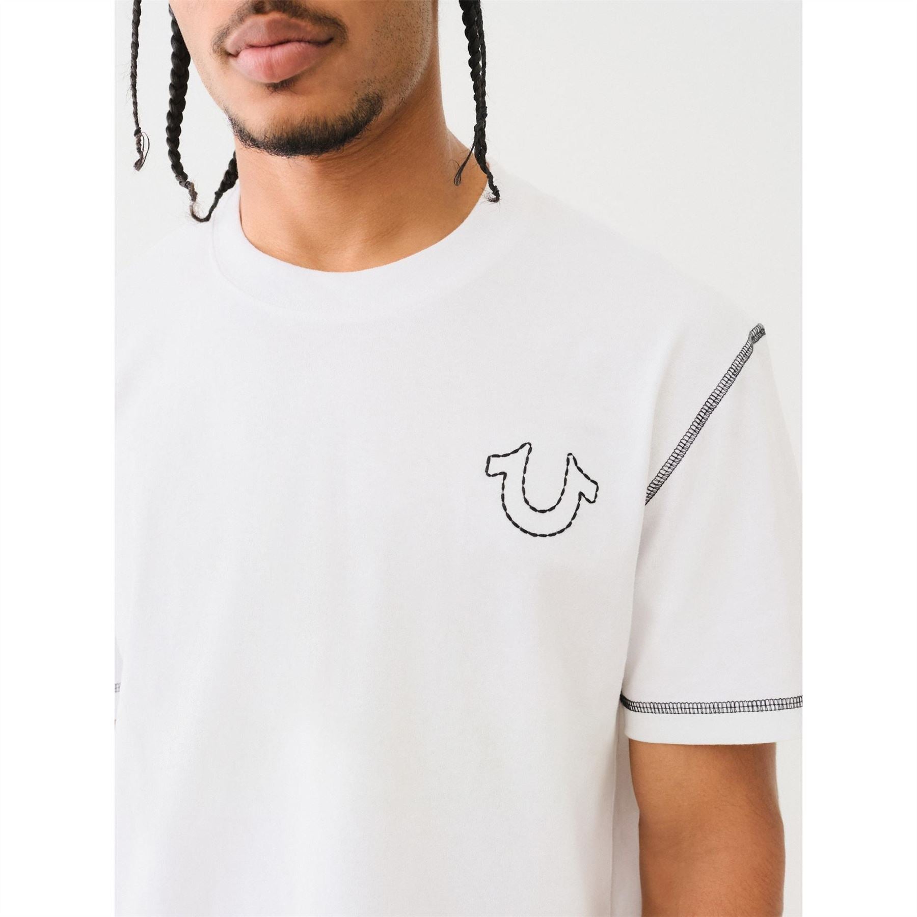 True Religion Regular Fit Stitch T-Shirt