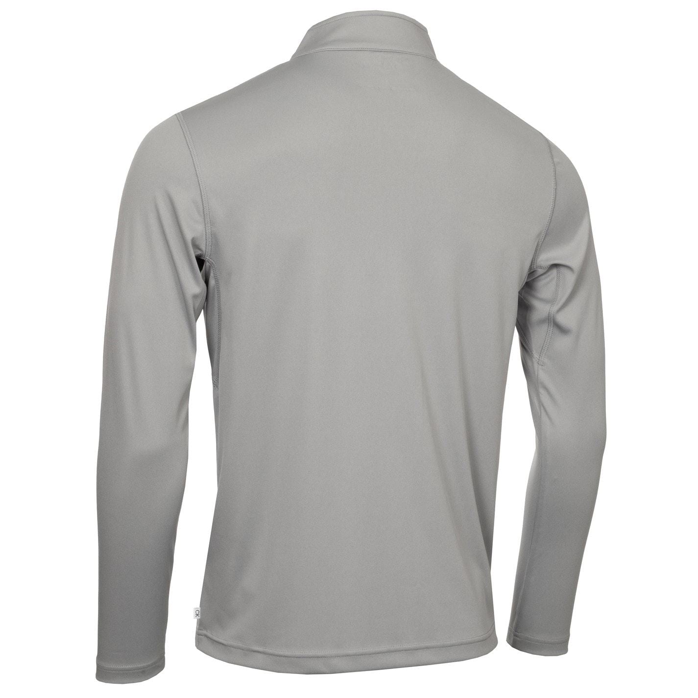 Calvin Klein Golf Regular Fit Zip Neck Long Sleeve Sweatshirt