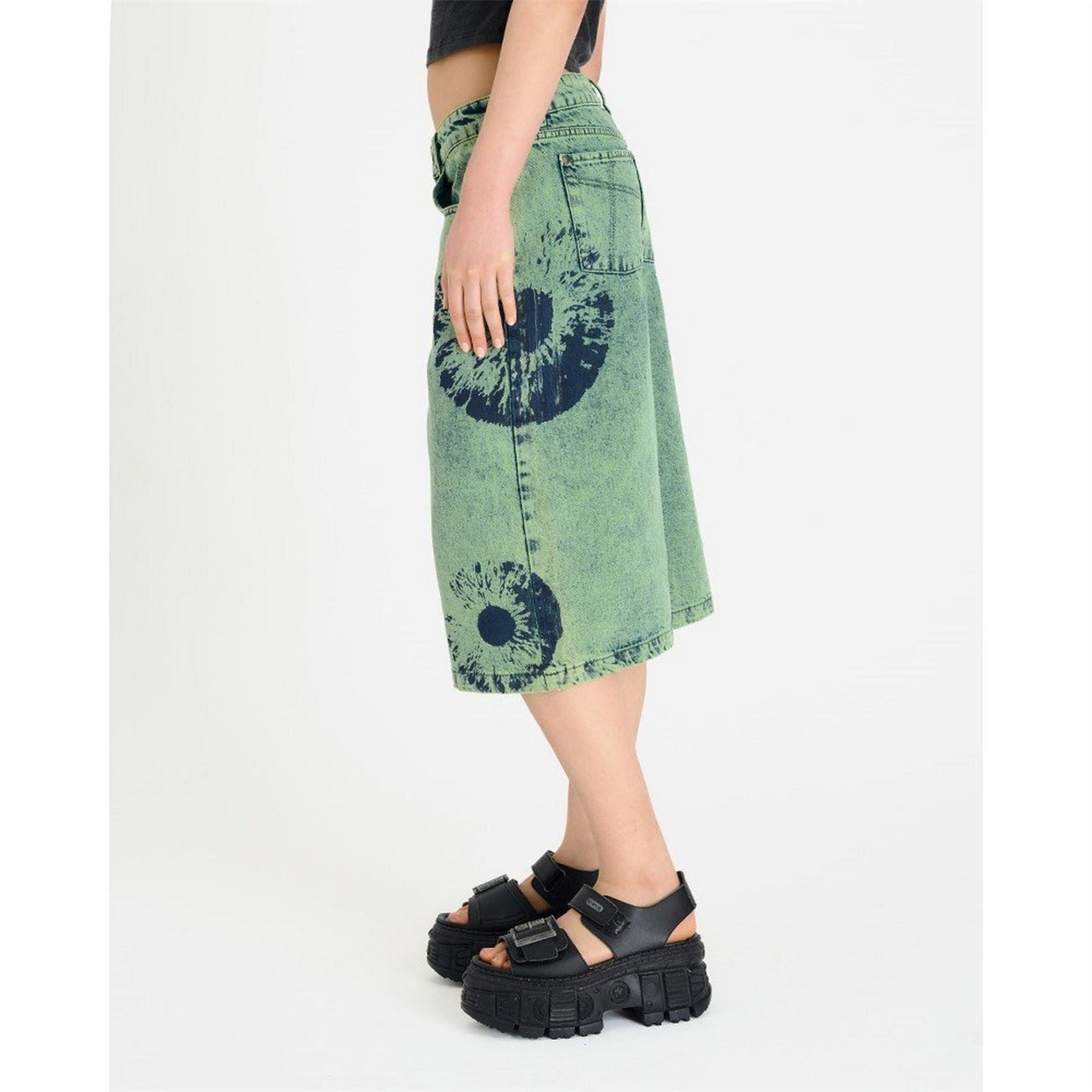The Ragged Priest Oracle Release Denim Shorts