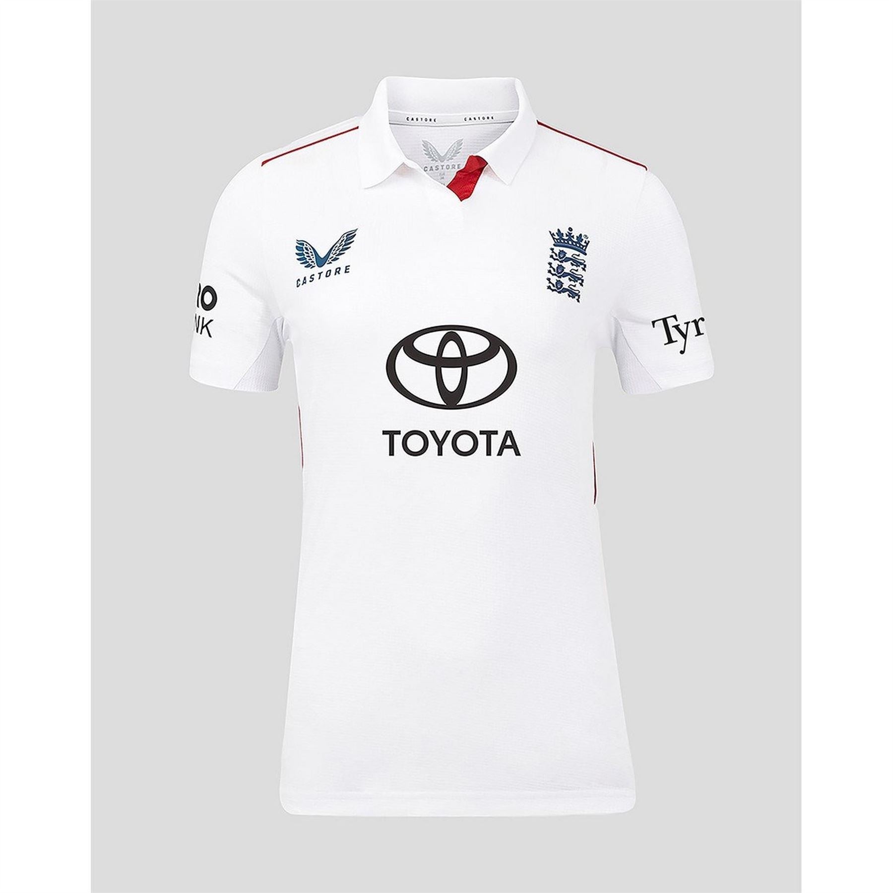 Castore 26 27 England Cricket Test Shirt