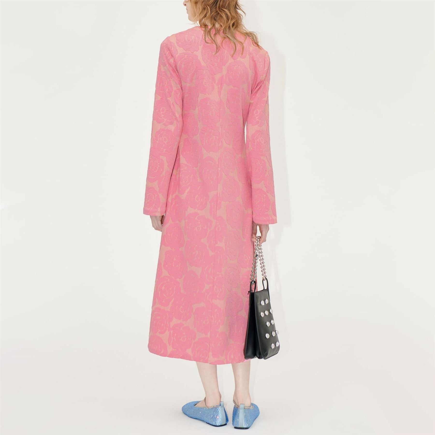 Stine Goya Sleeve V Neck Dress