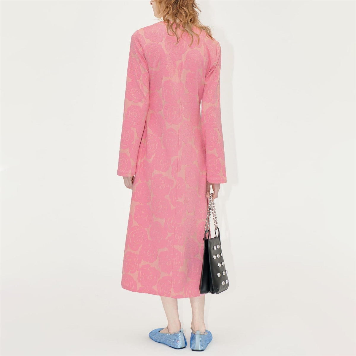 Stine Goya Sleeve V Neck Dress