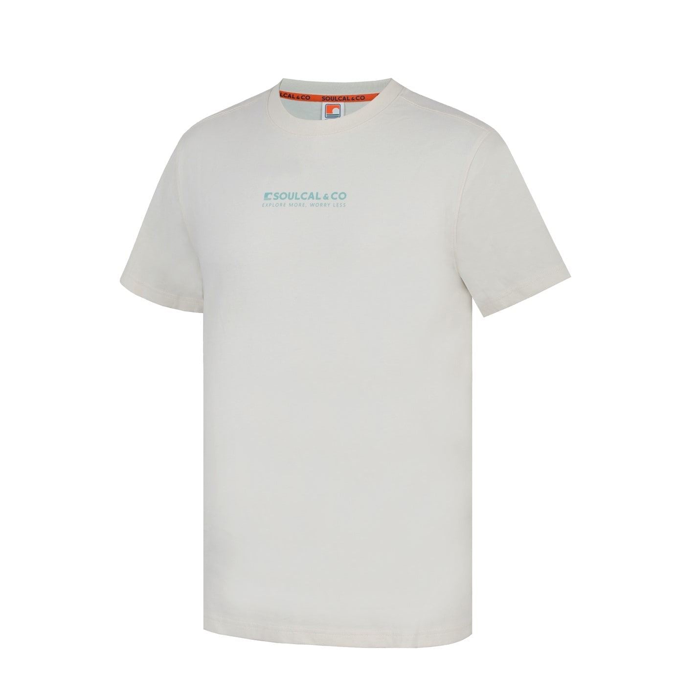SoulCal Regular Fit Geographic Print Crew Neck T-Shirt