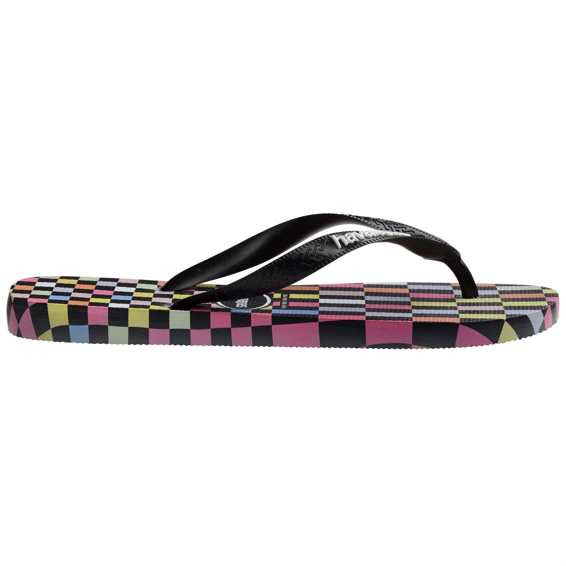 Havaianas Checkerboard Print Thong Toe Flip Flops