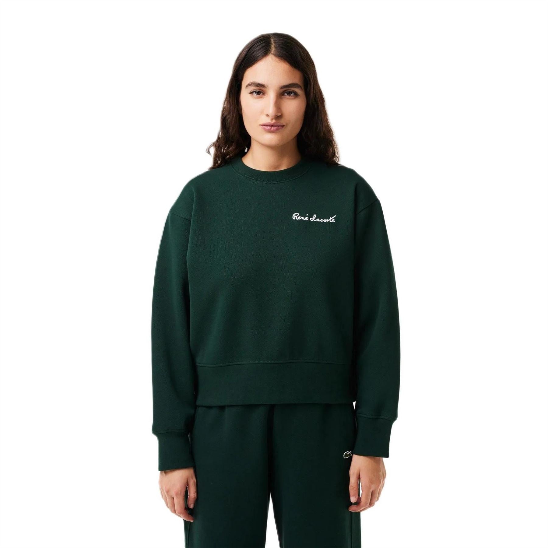 Lacoste Lacoste Lettering Relaxed Fit Sweatshirt