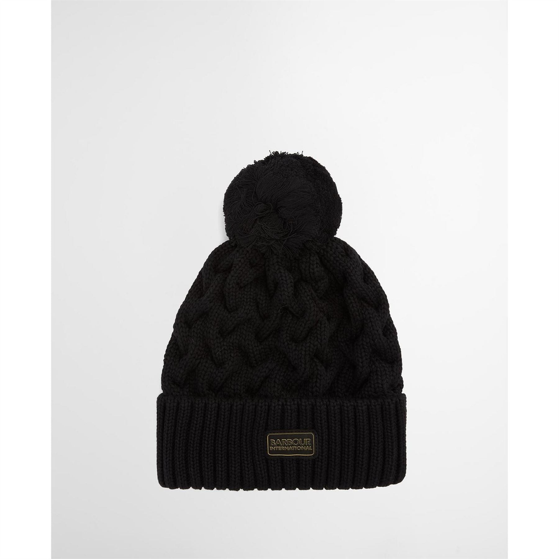 Barbour International Cable Knit Beanie
