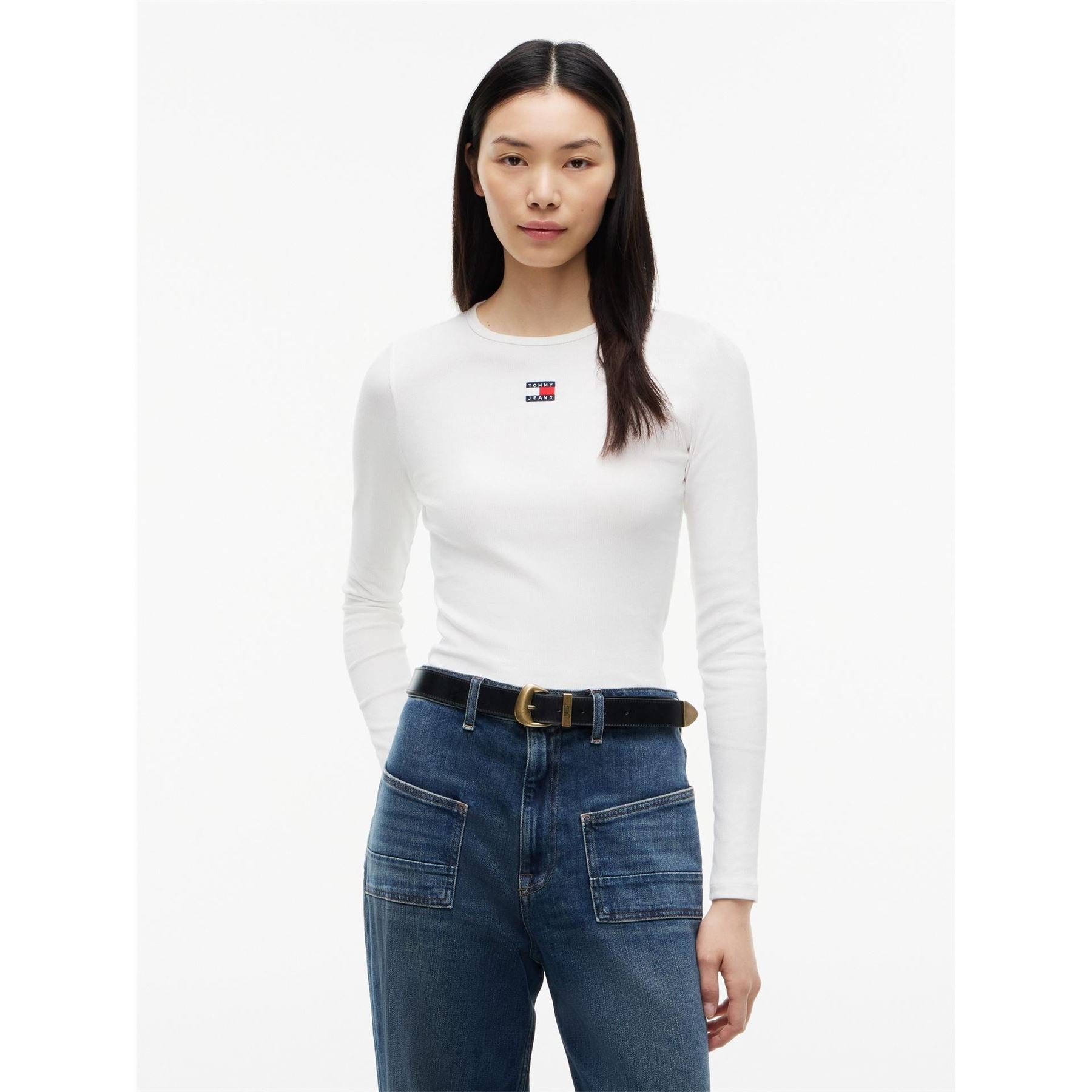 Tommy Jeans Bdg Ls T-Shirt Ld64