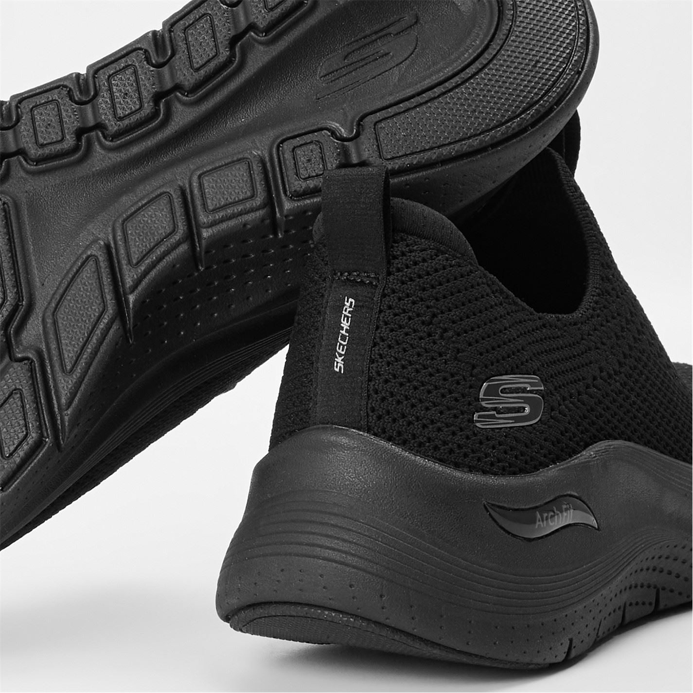 Skechers Arch Fit 2.0 Flat Heel Slip On Trainers