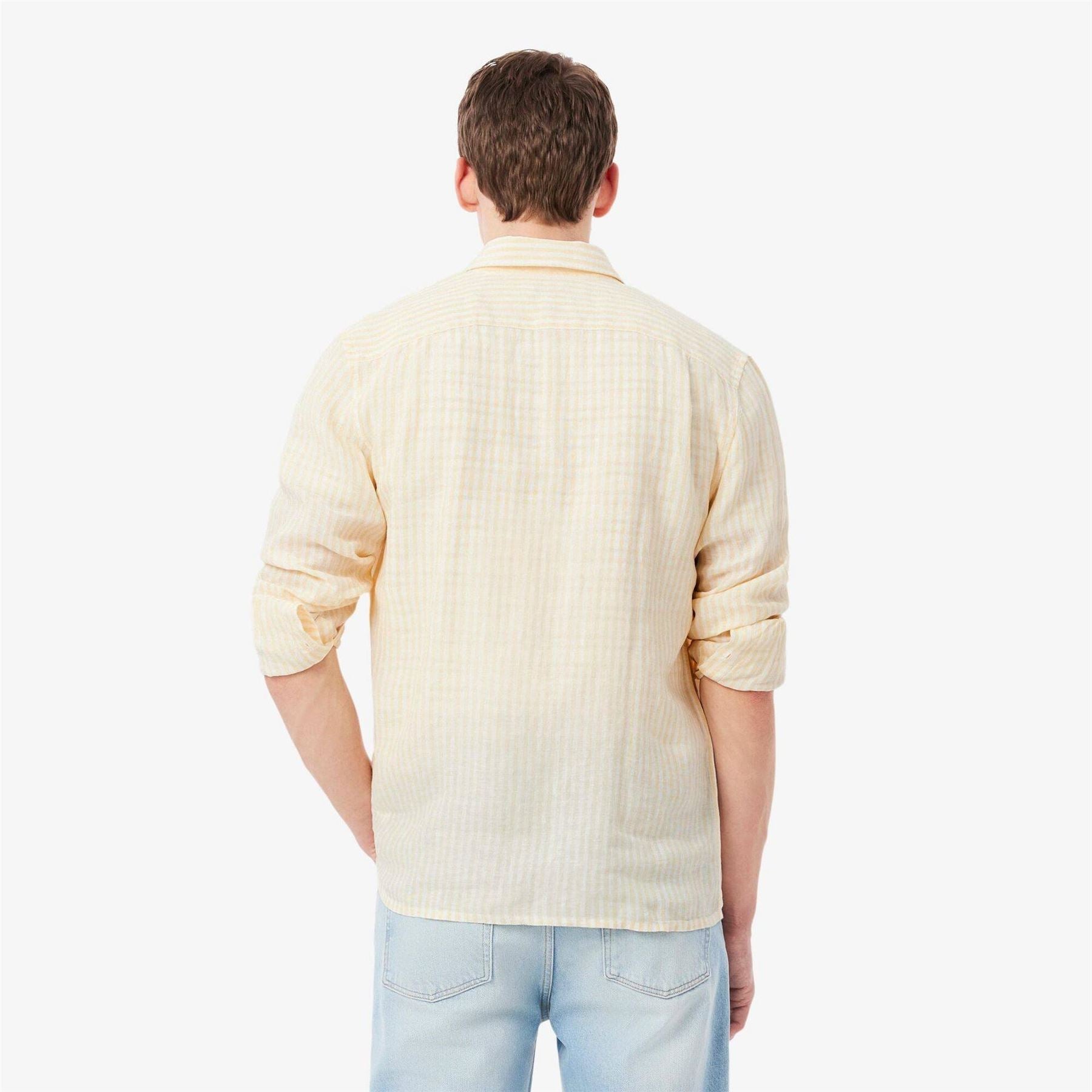 Lacoste Long Sleeve Patterned Shirt