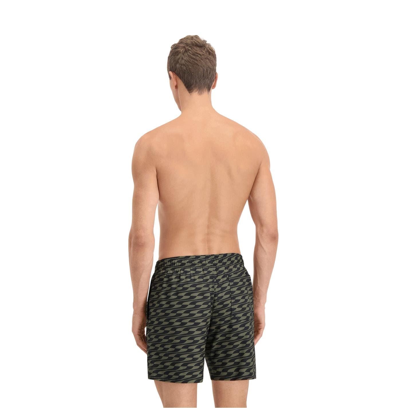 Puma Formstrip Wave Patterned Swim Short