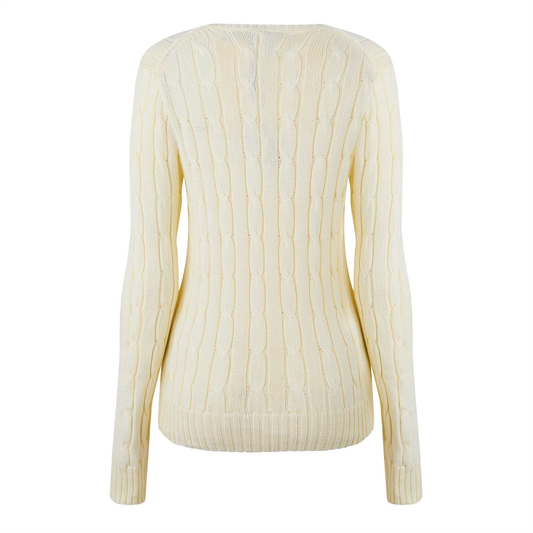 Polo Ralph Lauren Cable Knit V Neck Jumper