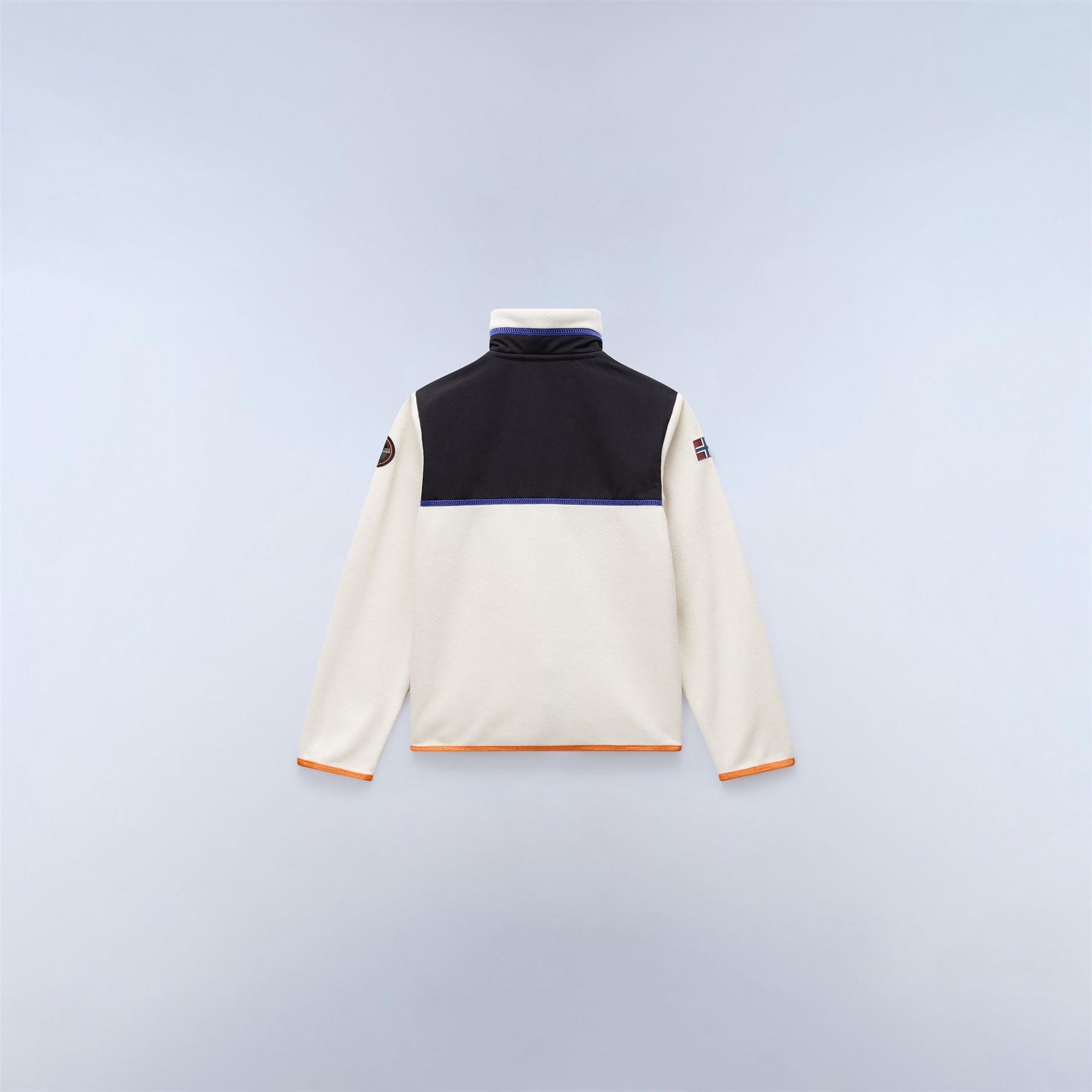 Napapijri Arbari Color Block Full Zipper Ribbed Cuff Jacket