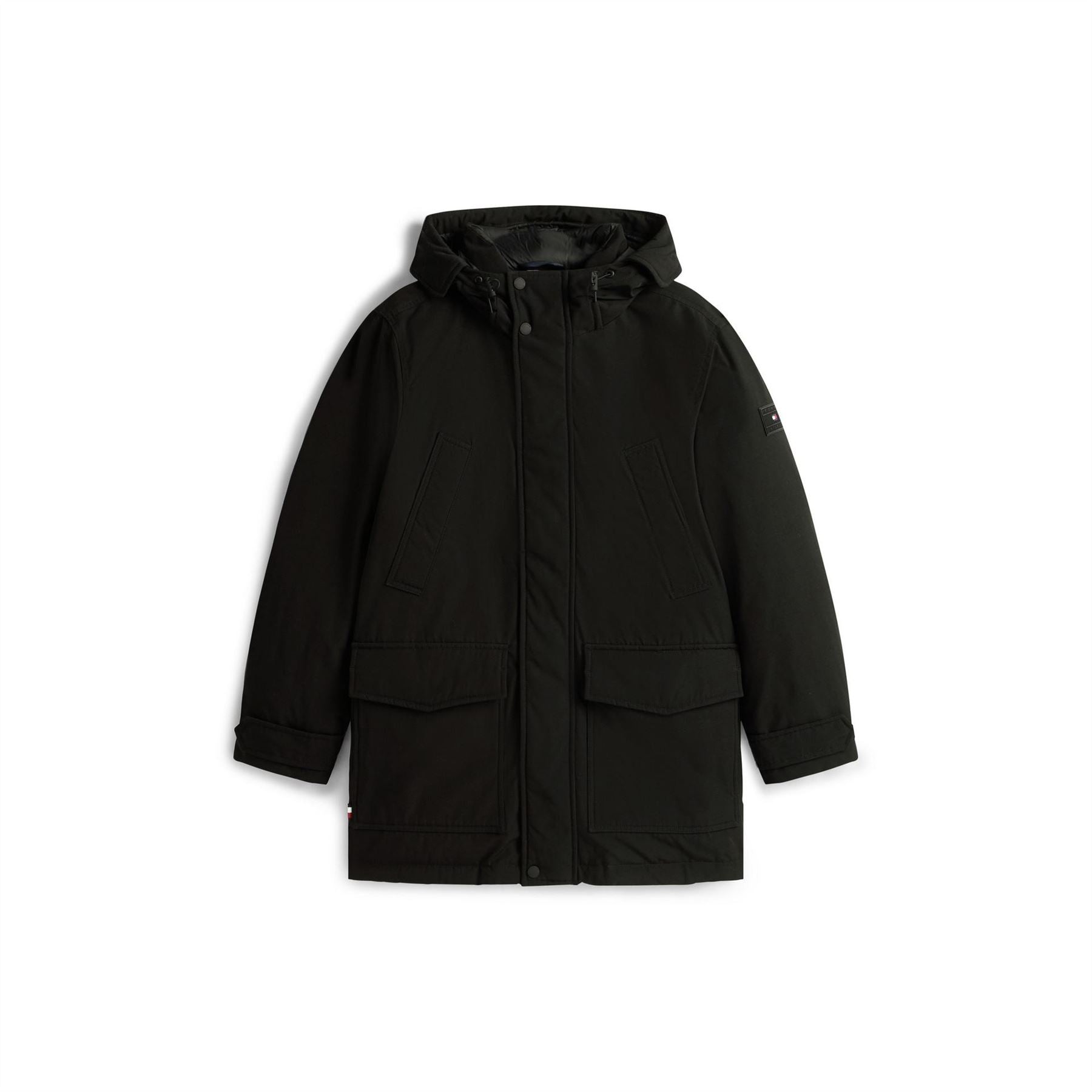Tommy Hilfiger Padded Utility DWR Hooded Thigh Length Parka