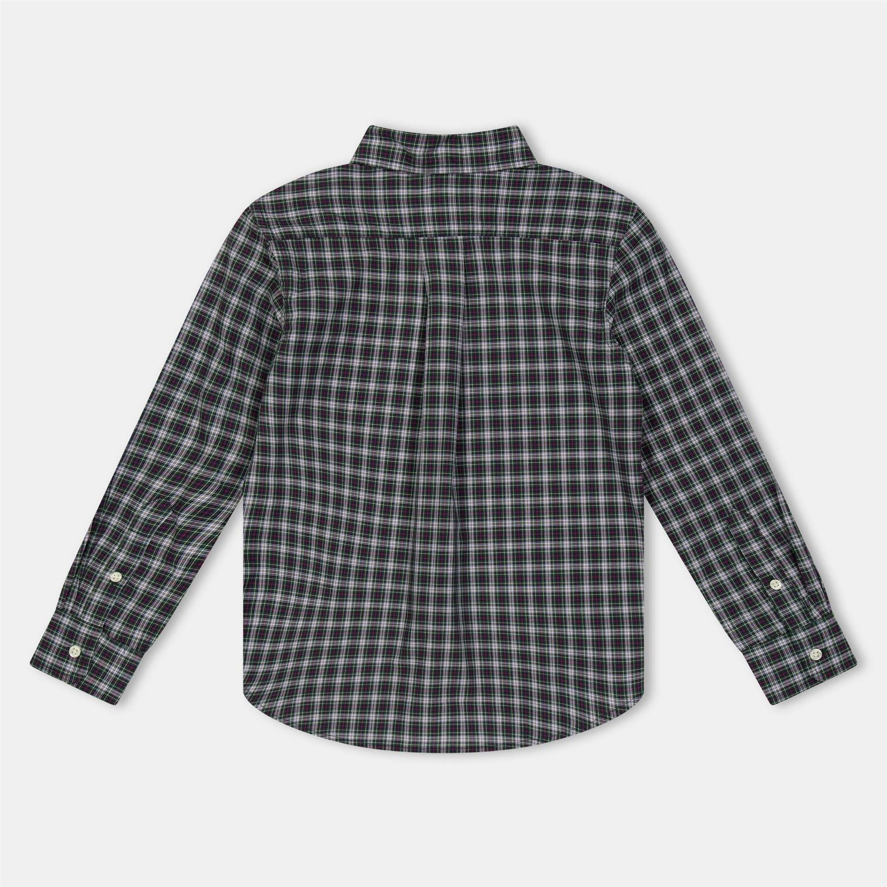 Polo Ralph Lauren Check Long Sleeve Button Down Collar Shirt
