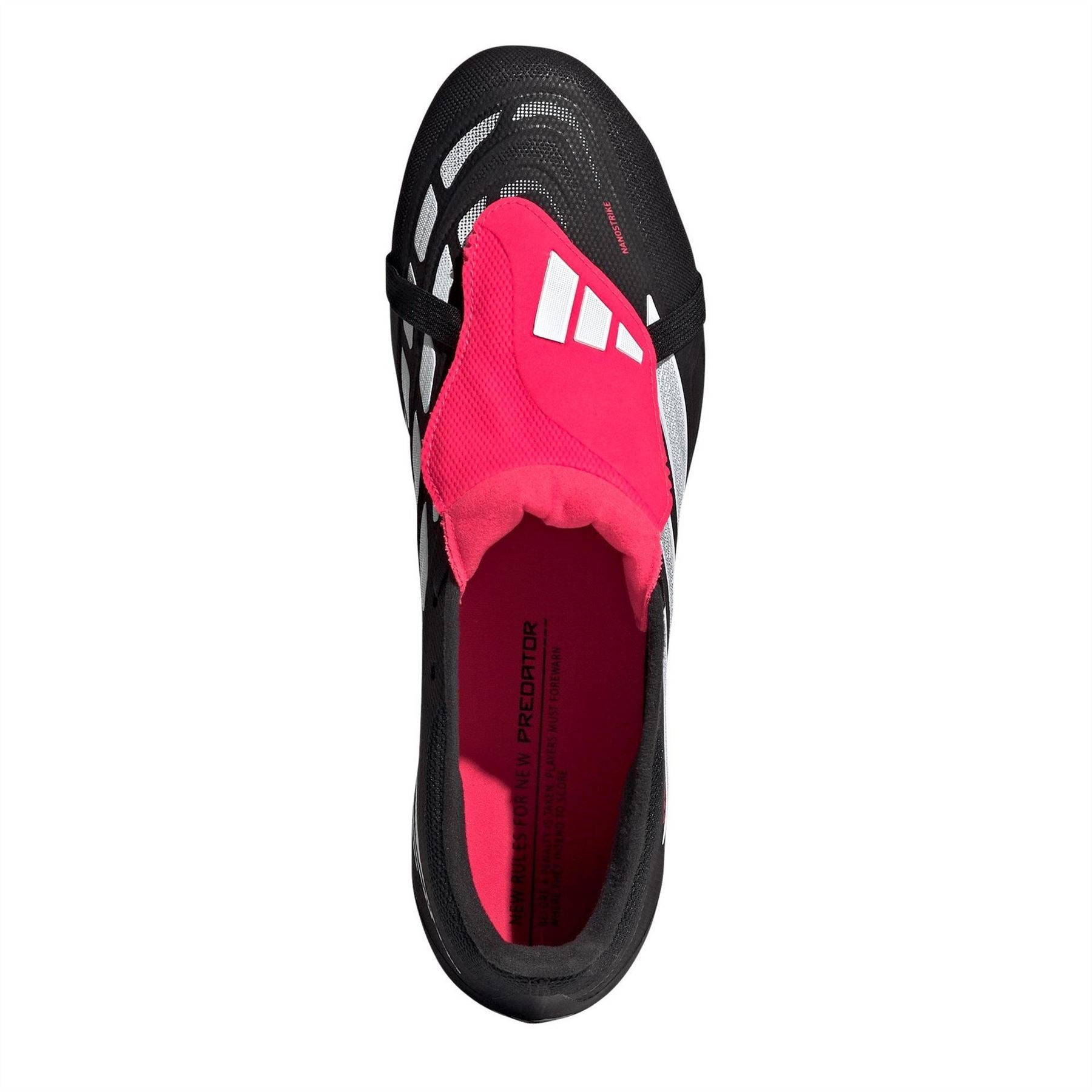 adidas Mens Predator Fold Over Tongue Academy Soft Ground Football Boots