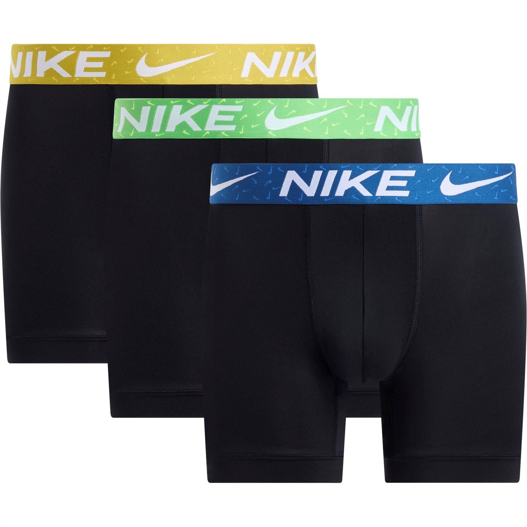 Nike Mens 3 Pack Dri Fit Boxer Shorts