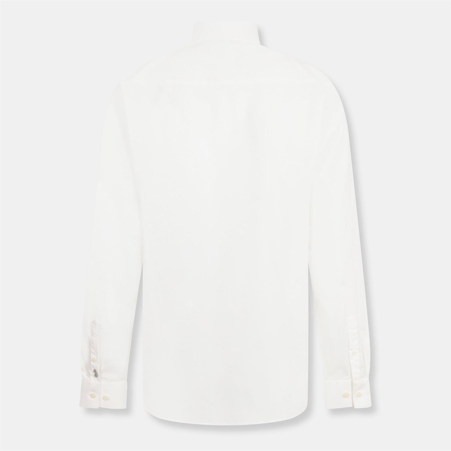 Luke Regular Fit Long Sleeve Point Collar Shirt