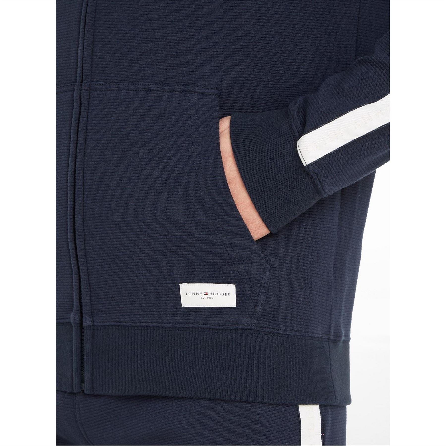 Tommy Hilfiger Sleeved Full Zip Hoodie