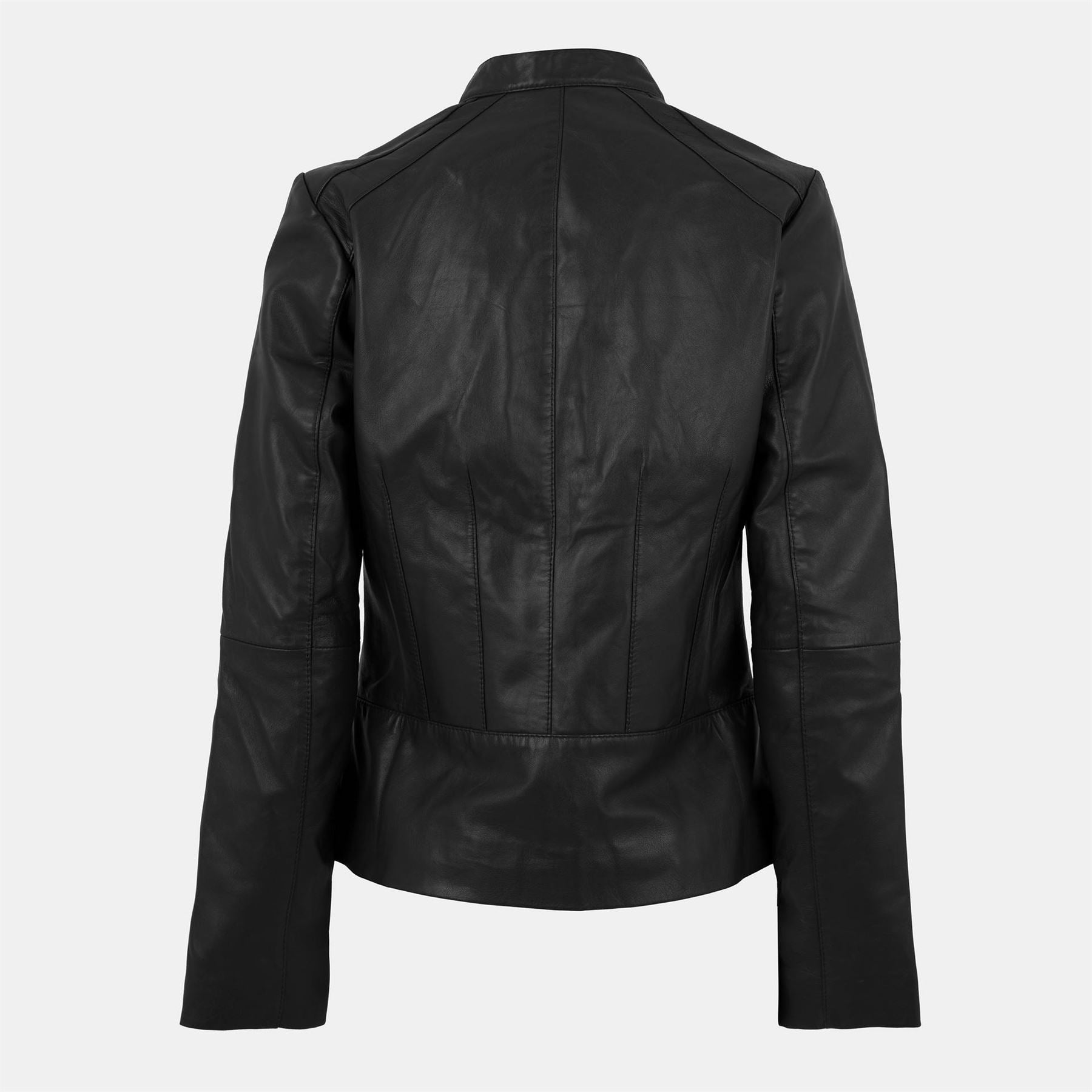 Biba Neru Collar Leather Jacket