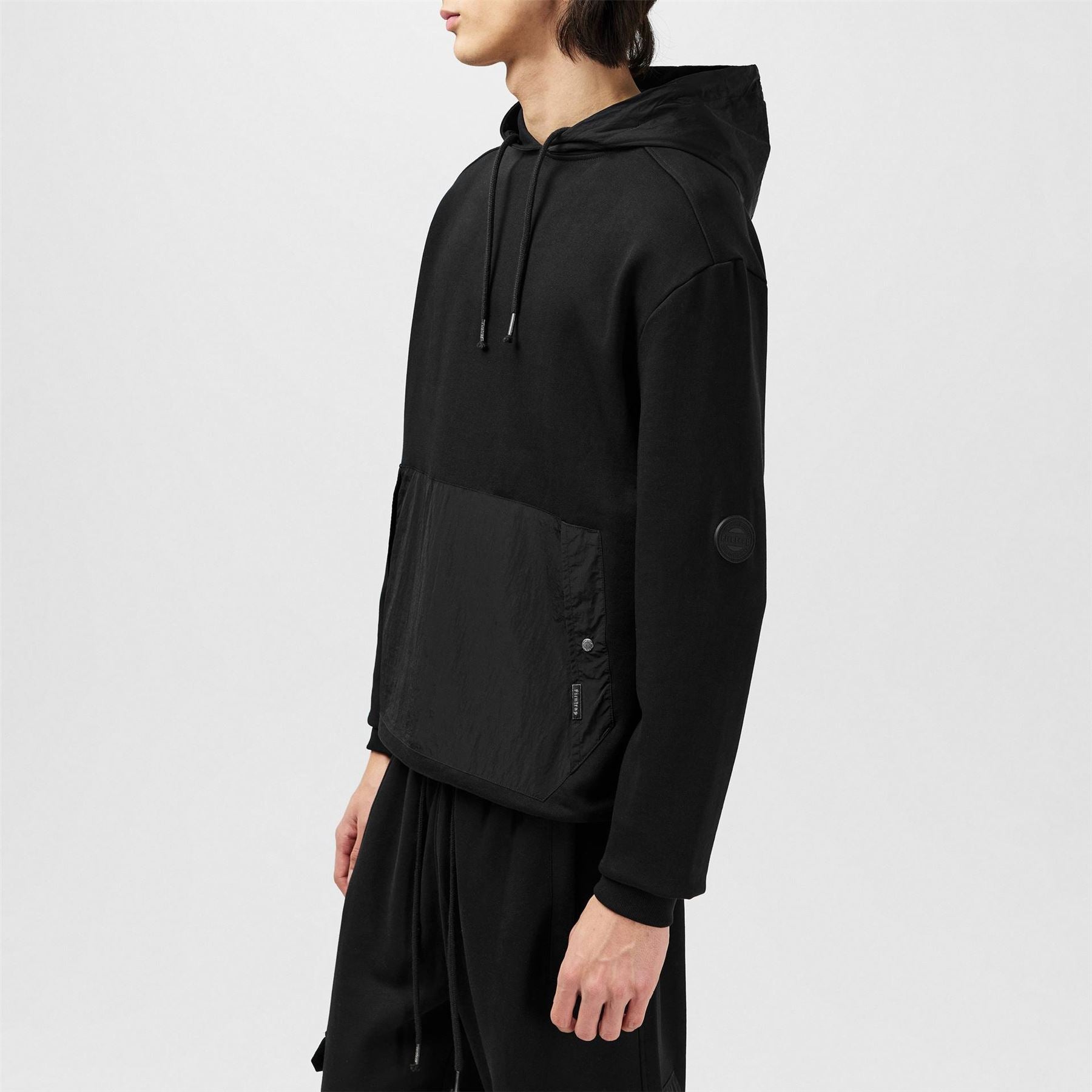 Firetrap Hybrdoth Hooded Regular Fit Sweatshirt
