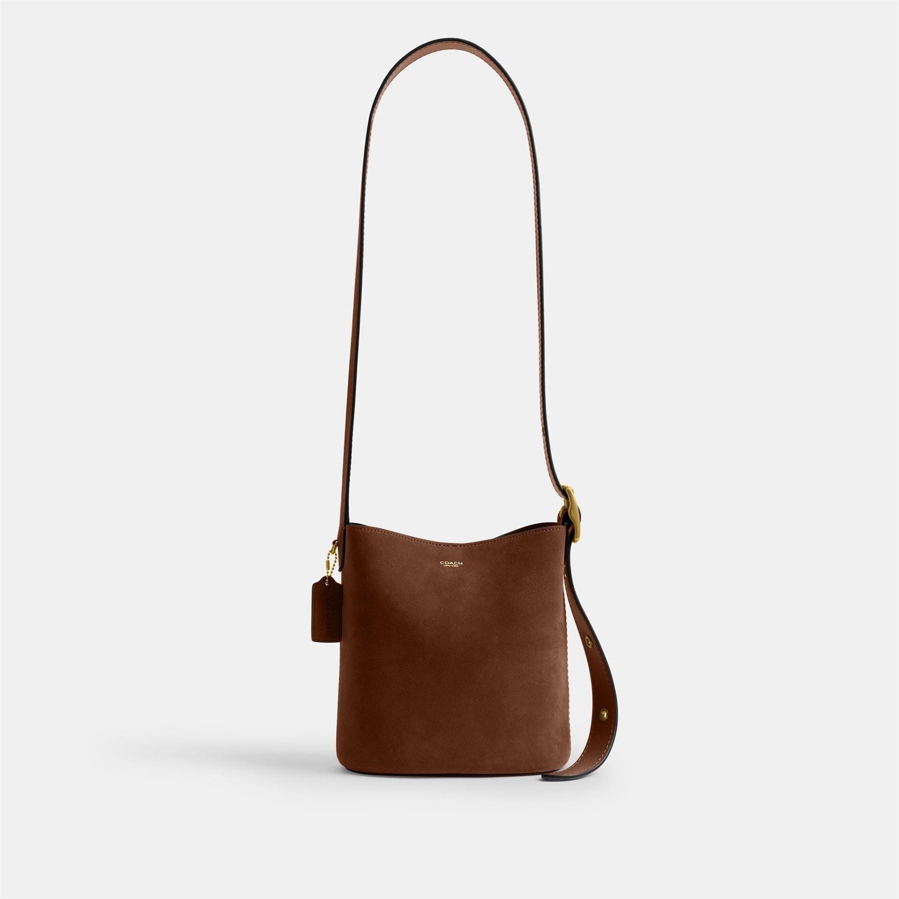 Coach Bleeker Cross Body Bucket Bag with Logo