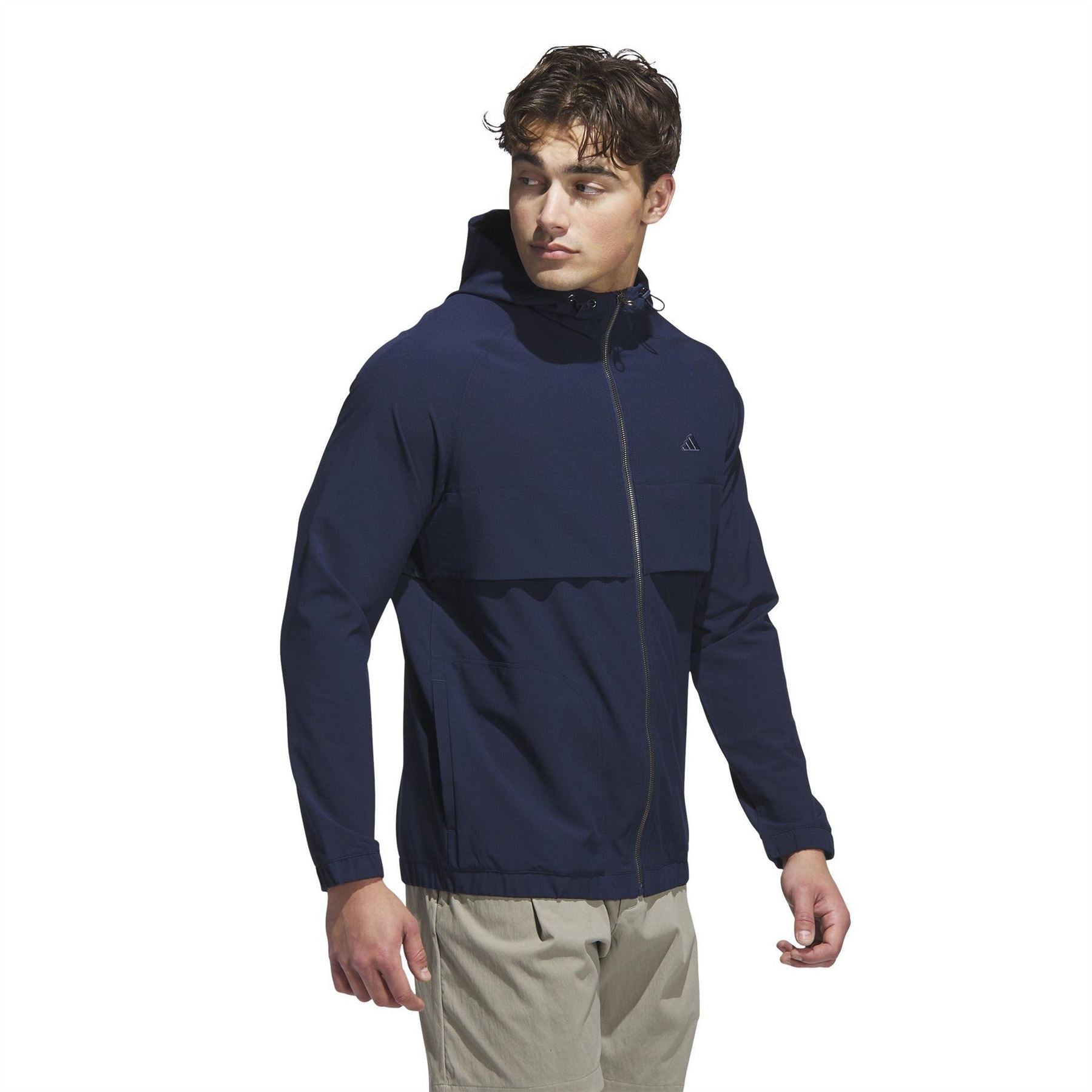 adidas Go To Full Zip Windbreaker Thermal Performance Golf Jacket